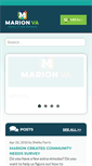 Mobile Screenshot of marionva.org