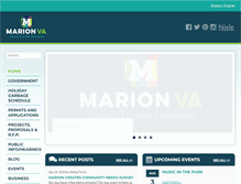 Tablet Screenshot of marionva.org